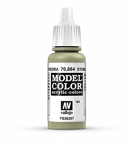 Vallejo Model Color Stone Grey Non Toxic Paints 17ml VAL-70884