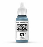 Vallejo Model Color Pastel Blue Non Toxic Paints 17ml VAL-70901