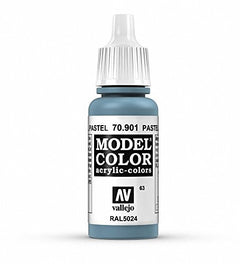 Vallejo Model Color Pastel Blue Non Toxic Paints 17ml VAL-70901