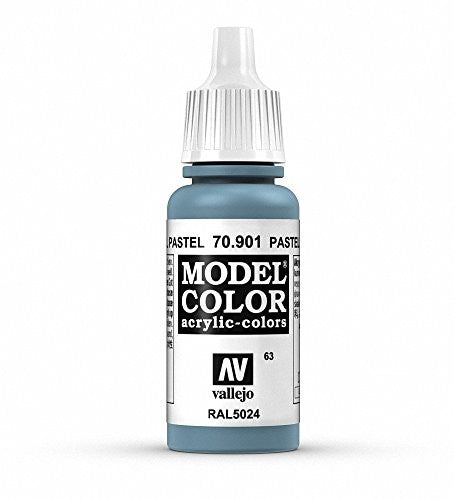 Vallejo Model Color Pastel Blue Non Toxic Paints 17ml VAL-70901