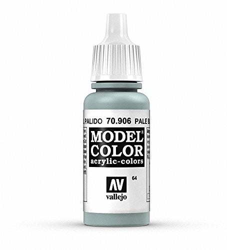 Vallejo Model Color Blue Pale Non Toxic Paints 17ml VAL-70906