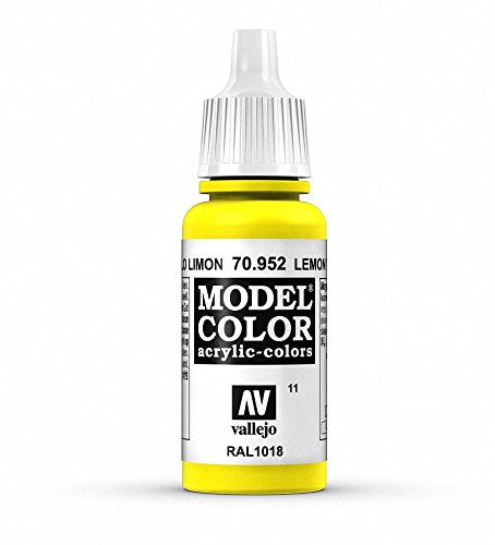 Vallejo Model Color Lemon Yellow Acrylic Non Toxic Paints 17ml VAL-70952