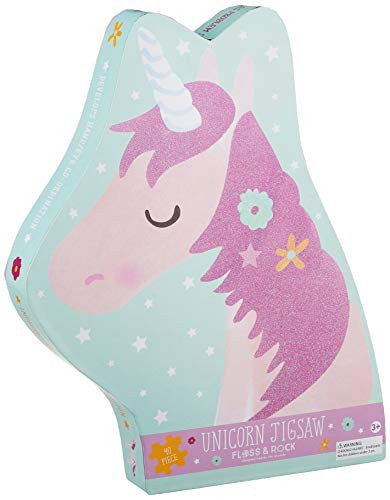Floss & Rock 40 Piece Jigsaw Puzzle Fairy Unicorn
