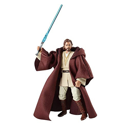 Star Wars The Vintage Collection OBI-Wan Kenobi Toy VC31, 3.75-Inch-Scale Attack of The Clones Action Figure, Toys Kids 4 and Up