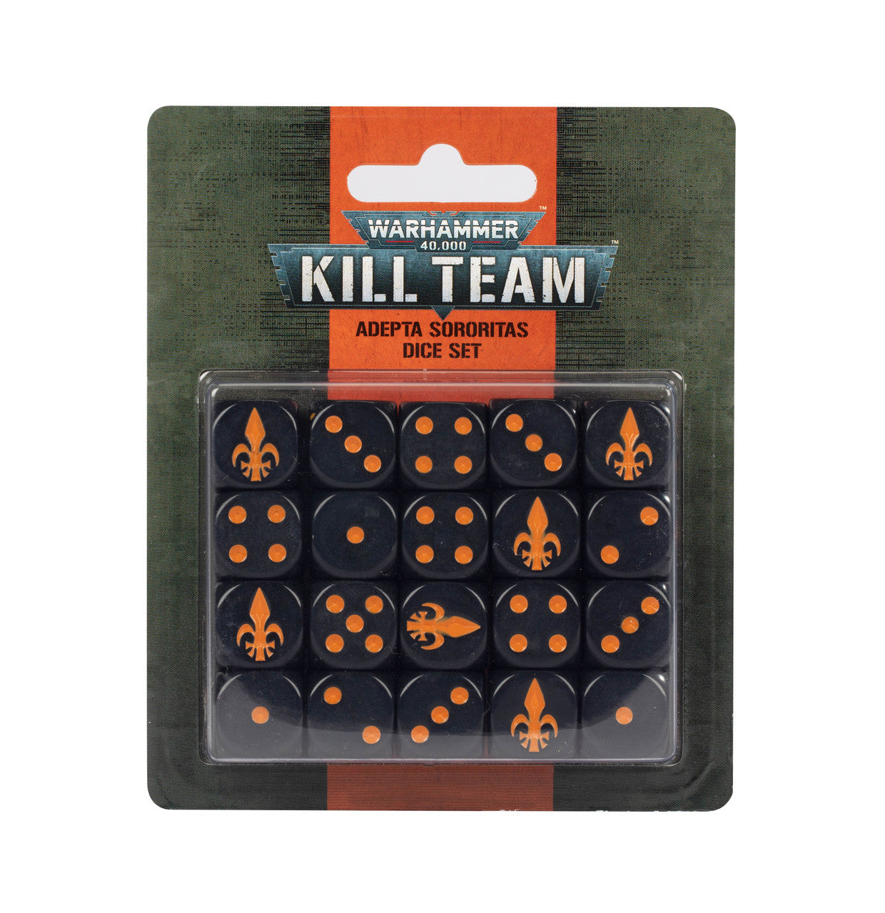 Games Workshop Warhammer 40K Kill Team Adepta Sororitas Dice set 102-89