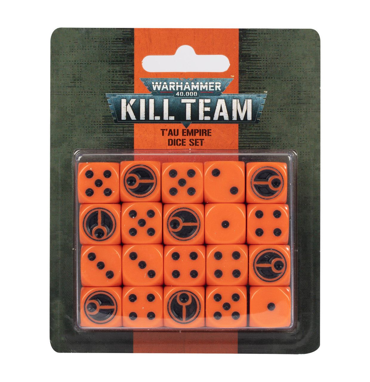 Games Workshop Warhammer 40K Kill Team T'au Empire Dice Set 102-90
