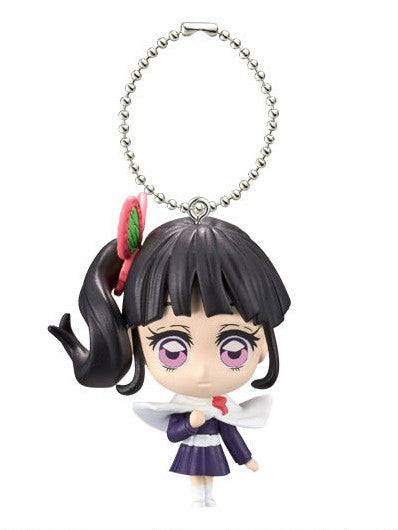 Bandai Hobby Demon Slayer SD Mascot Mini Figure Keychain 1 Pack Random Assortment Official Anime Merchandise BAN55126