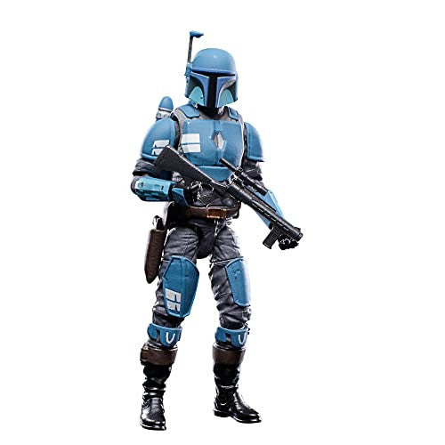Star Wars The Vintage Collection Death Watch Mandalorian Toy, 3.75-Inch-Scale The Mandalorian Action Figure, Toys for Kids Ages 4 and Up