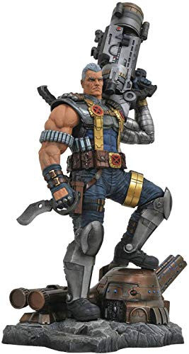 DIAMOND SELECT TOYS Marvel Premier Collection: Cable Resin Statue, Multi, Standard