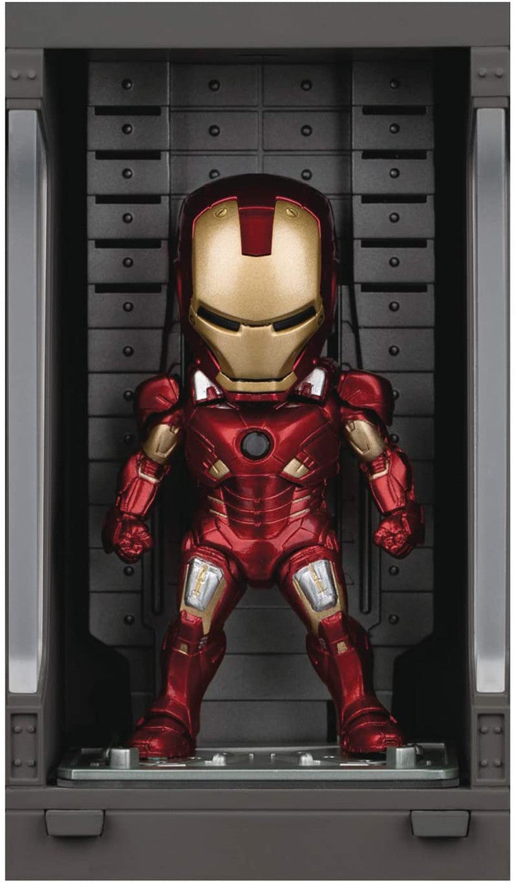 Iron Man 3: Iron Man Mk VII with Hall of Armor Mea-015 Mini Egg Attack Figure