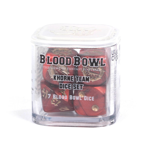Games Workshop Blood Bowl The Game of Fantasy Football Khorne Team Dice 200-97
