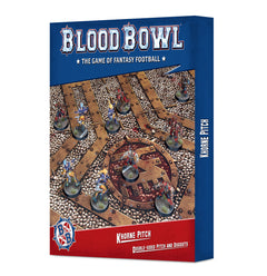 Games Workshop Blood Bowl Khorne Pitch & Dugouts 202-18