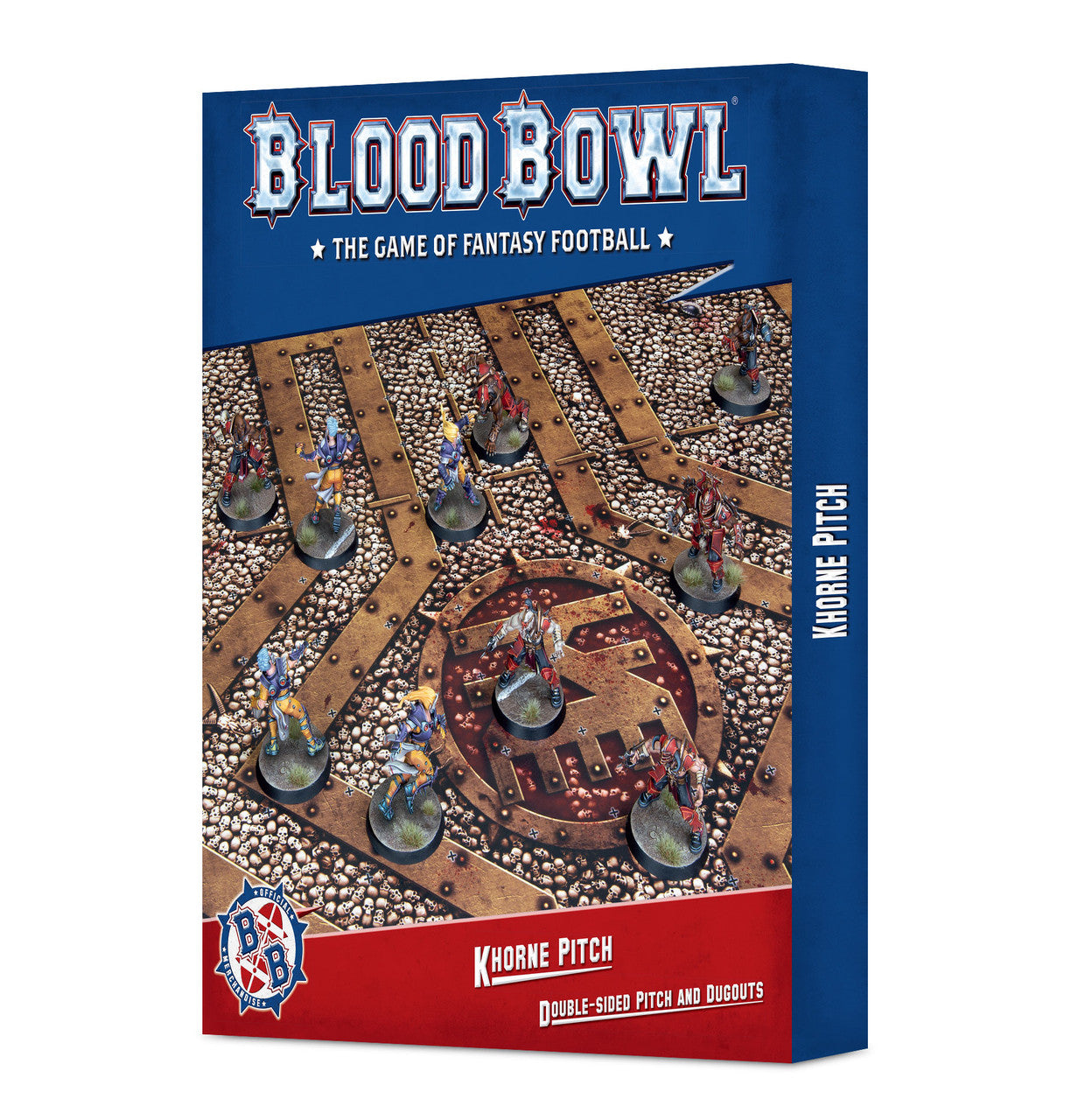 Games Workshop Blood Bowl Khorne Pitch & Dugouts 202-18