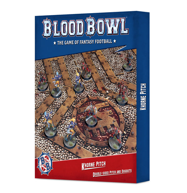 Games Workshop Blood Bowl Khorne Pitch & Dugouts 202-18