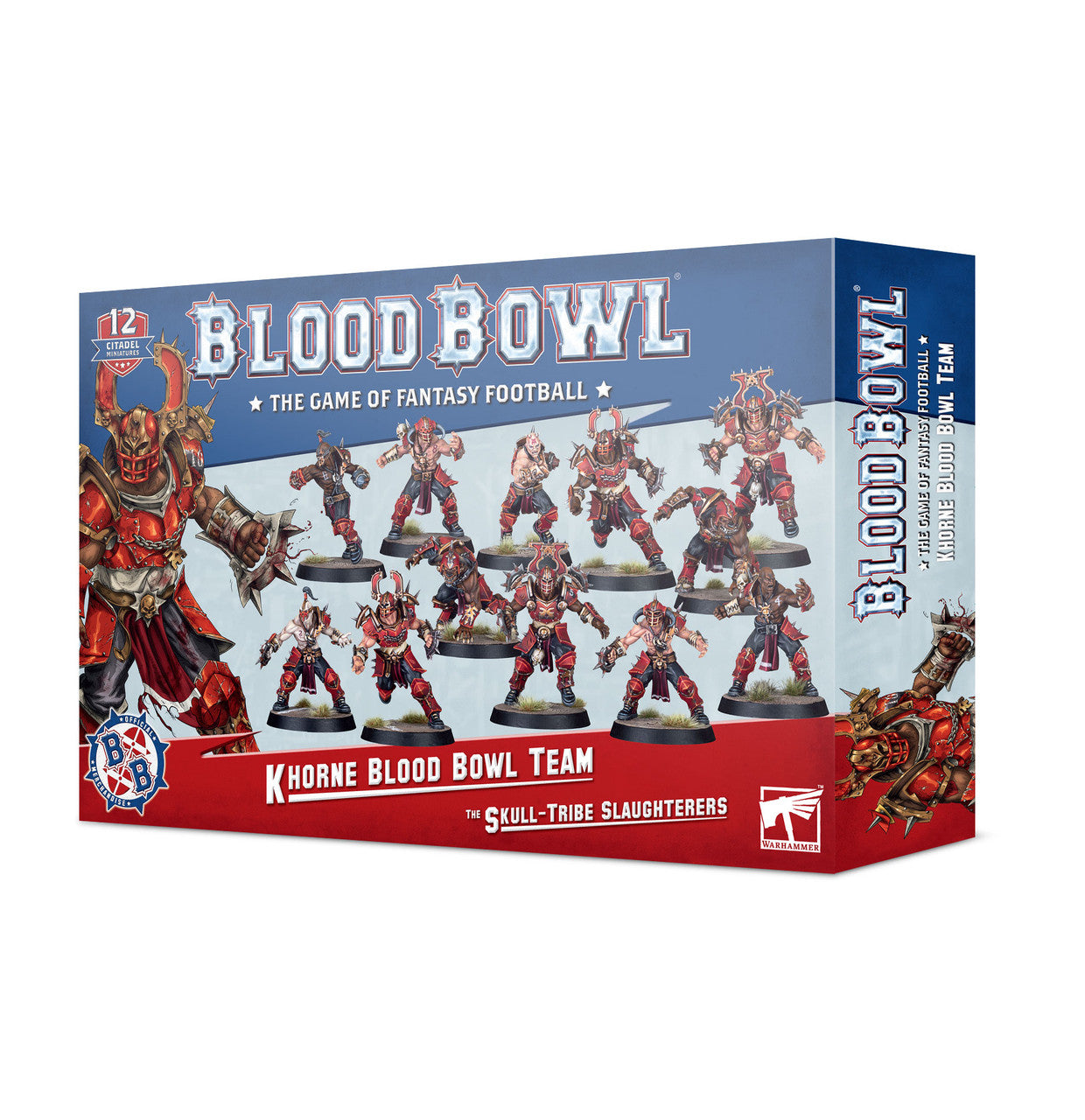 Games Workshop Blood Bowl Team The Game of Fantasy Football Khorne Team Skull-tribe Slaughterers Miniature 202-19