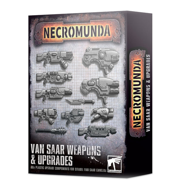 Games Workshop Warhammer 40K Necromunda Van Saar Weapons & Upgrades 300-78