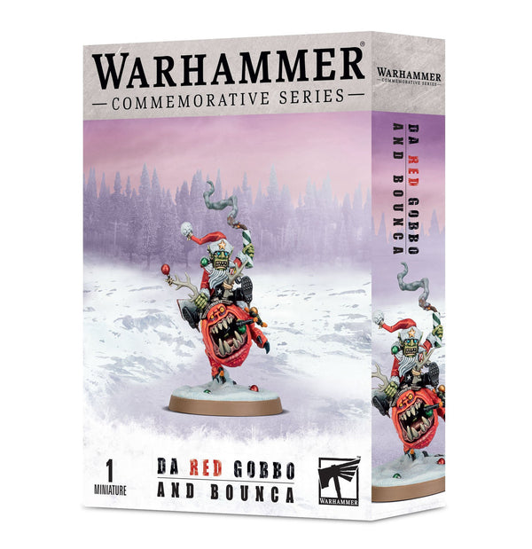 Warhammer Commemorative Series: Da Red Gobbo and Bounca Miniature