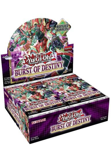 Yu-Gi-Oh!: Burst of Destiny Booster Display