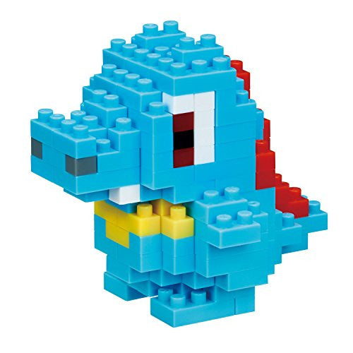 Nanoblock - Totodile [Pokemon], Pokemon Series Building Kit