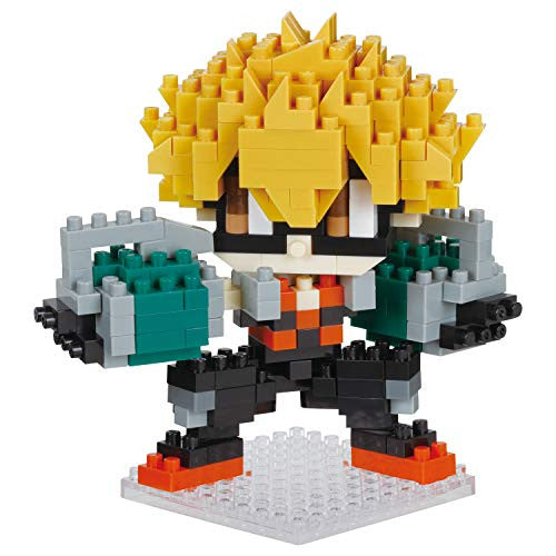 Nanoblock Katsuki Bakugo My Hero Academia, Charanano Series Building Kit