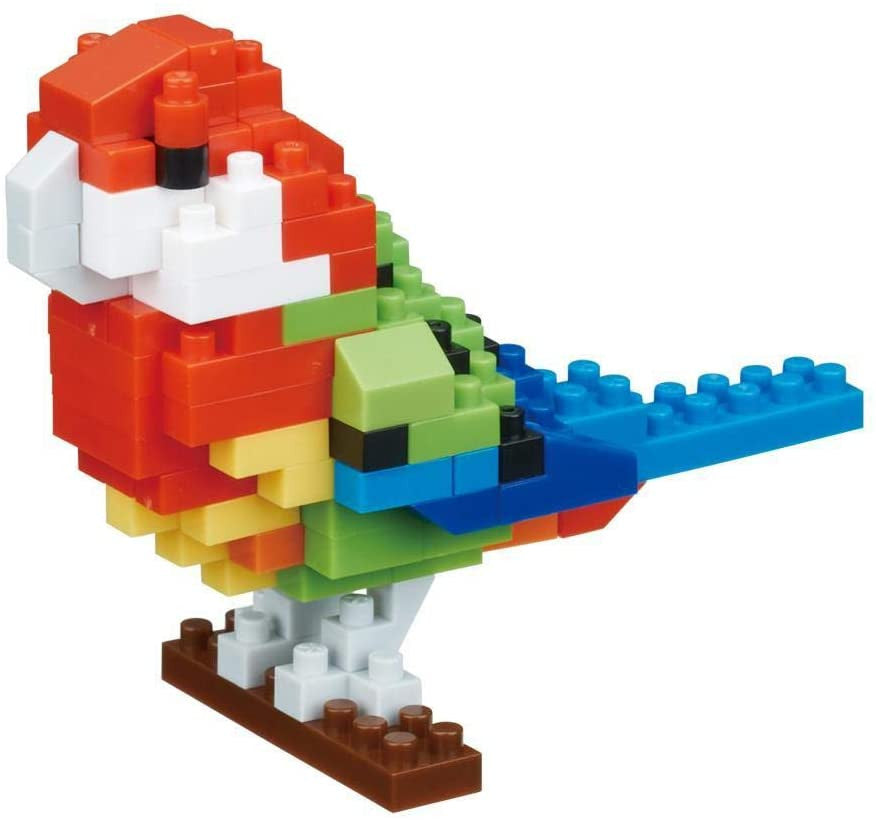 Nanoblock Rosella Birds Collection Series Building Kit