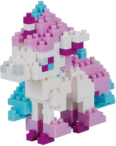 Nanoblock - Galar Ponyta [Pokemon], Pokemon Series Building Kit