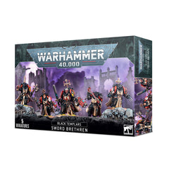 Games Workshop Warhammer 40K Space Marines Black Templars Sword Brethren Miniature Team 55-43