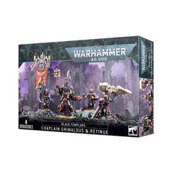 Games Workshop Warhammer 40K Space Marines Chaplain Grimaldus & Retinue 55-44