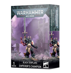 Games Workshop Warhammer 40K Space Marines Emperor's Champion Black Templars Miniature 55-46