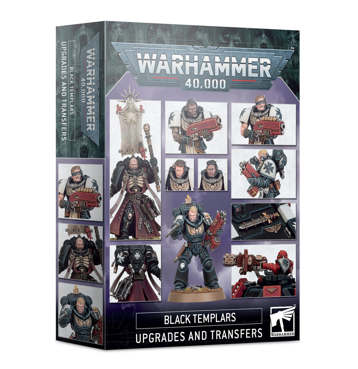 Games Workshop Warhammer 40K Space Marines Black Templars Upgrades & Transfers 55-49
