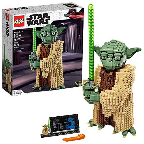 LEGO Star Wars Attack of The Clones Yoda Yoda Building Model and Collectible Minifigure with Lightsaber (1,771 Pieces)