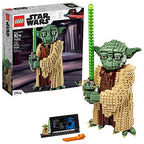 LEGO Star Wars Attack of The Clones Yoda Yoda Building Model and Collectible Minifigure with Lightsaber (1,771 Pieces)