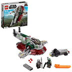 LEGO Star Wars Boba Fettâ€™s Starship 75312 Fun Toy Building Kit; Awesome Gift Idea for Kids; New 2021 (593 Pieces)
