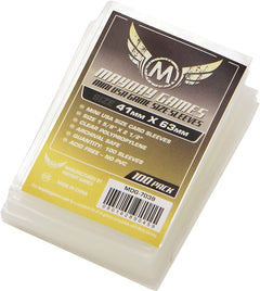 Mayday Games 7039 Clear Sleeves 41x63mm Mini USA Size (4x100 Pack, 400 sleeves)
