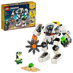 LEGO Creator 3 in1 Space Mining Mech Building Kit Featuring a Mech Toy Robot Toy and Alien Figure Makes The Best Toy for Kids Who Love Creative Fun New 2021 (327 Pieces)