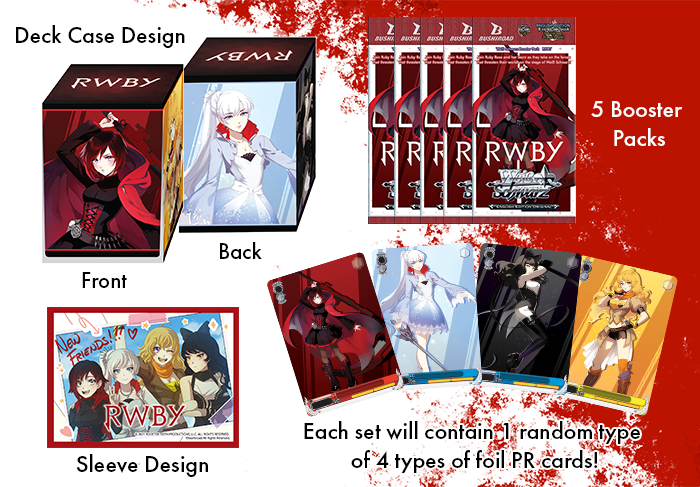 Weiss Schwarz: RWBY Supply Set - (Pack-4)