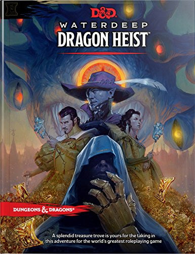 Dungeons and Dragons Wizards of the Coast RPG Waterdeep Dragon Heist Core Books D&D WOC-C46580000