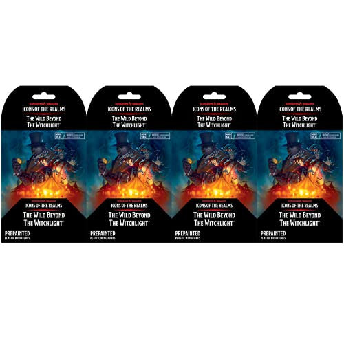 Dungeons & Dragons Icons of The Realms The Wild Beyond The Witchlight (Set 20) 8 Ct. Booster Brick Multicolor Miniatures WZK96091