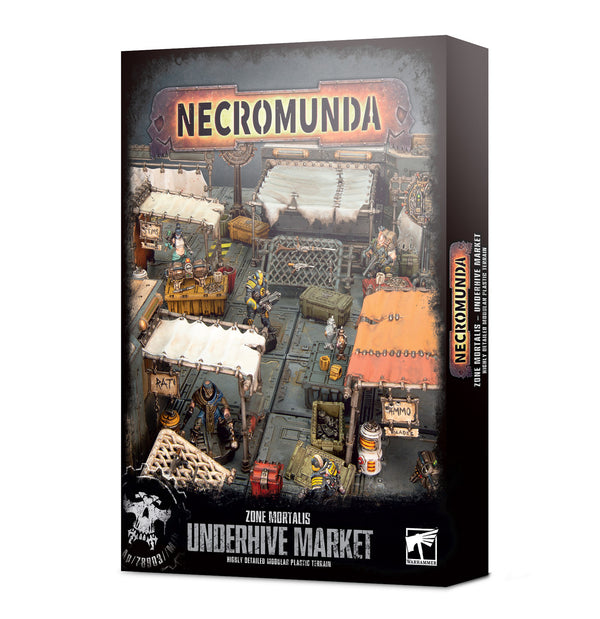 Games Workshop Warhammer 40K Necromunda Underhive Market Zone Mortalis 300-85