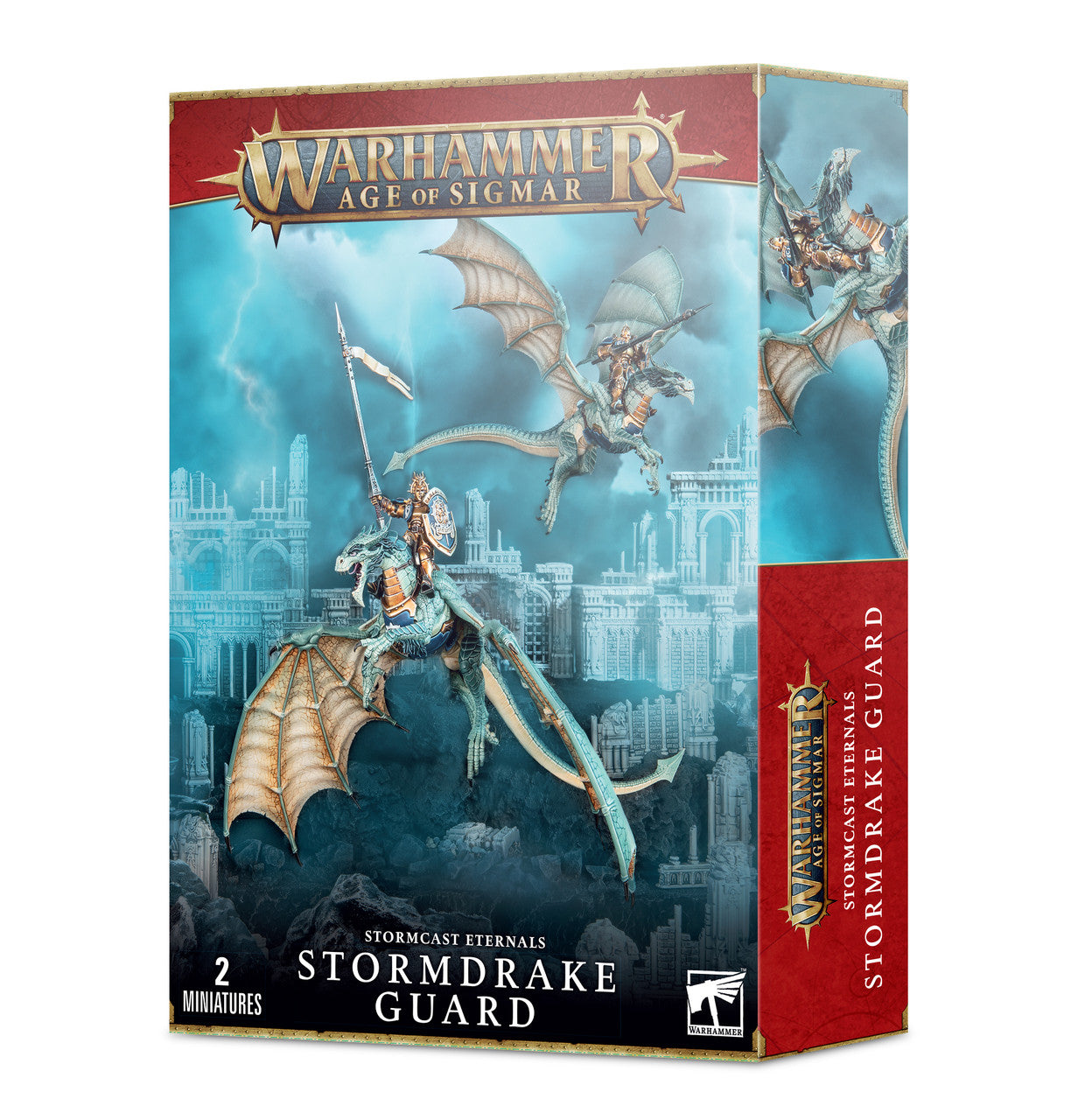 Games Workshop Warhammer Age Of Sigmar Storm Cast Eternals Stormdrake Guard 96-54