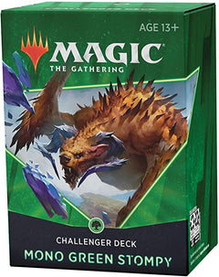 MTG Magic The Gathering 2021 Challenger Decks Assortment 2 Decks Green Stompy Single Pack WOC-C91180000-Greenstompy-2021