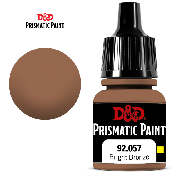 Wizkids Dungeons And Dragons Prismatic Paint Bright Bronze Metallic 92.057 D&D WZK67107