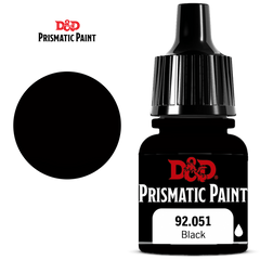 Wizkids Dungeons And Dragons Prismatic Paint Black 92.051 D&D WZK67102
