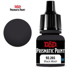 Wizkids Dungeons And Dragons Prismatic Paint Black Wash 92.201 D&D WZK67104