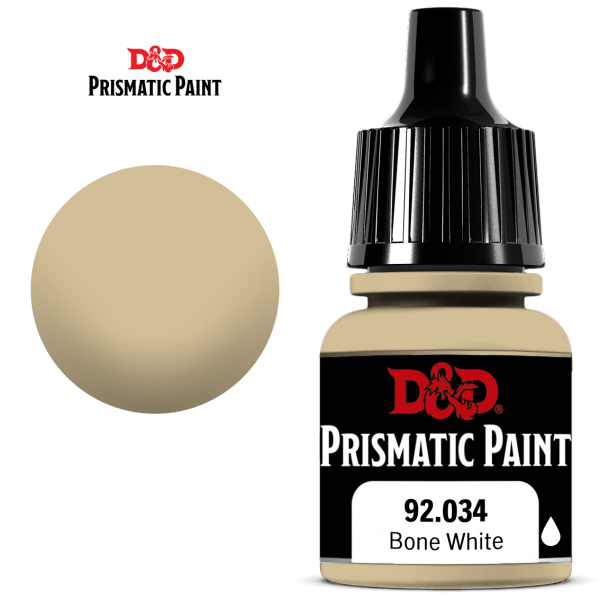 Wizkids Dungeons And Dragons Prismatic Paint Bone White 92.034 D&D WZK67106
