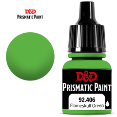 Wizkids Dungeons And Dragons Prismatic Paint Flameskull Green 92.406 D&D WZK67120