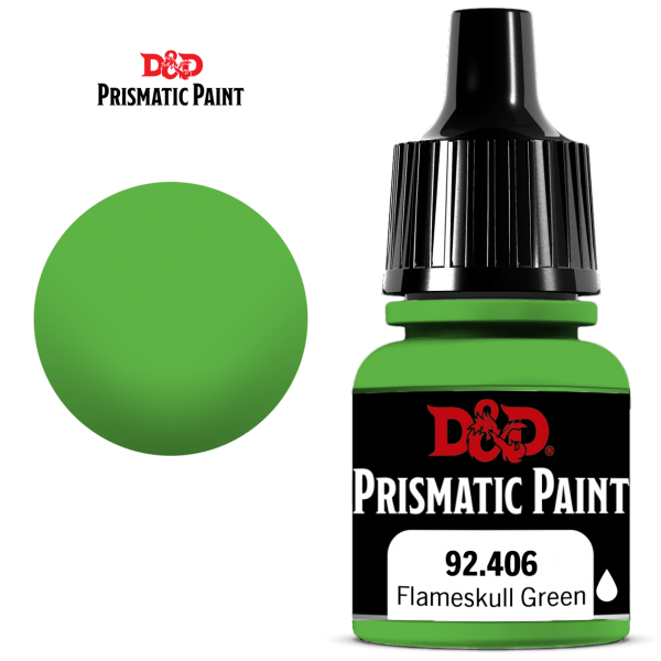 Wizkids Dungeons And Dragons Prismatic Paint Flameskull Green 92.406 D&D WZK67120