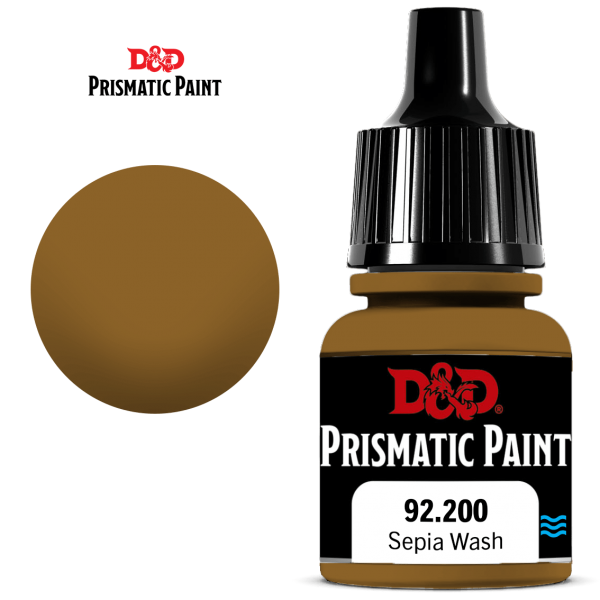 Wizkids Dungeons And Dragons Prismatic Paint Sepia Wash 92.200 D&D WZK67145
