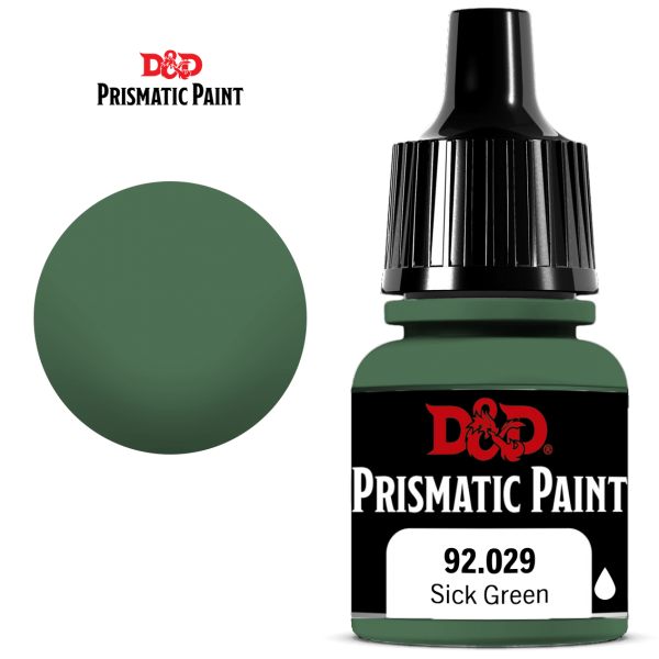 Wizkids Dungeons And Dragons Prismatic Paint Sick Green 92.029 D&D WZK67146