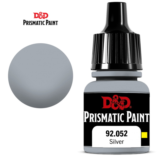 Wizkids Dungeons And Dragons Prismatic Paint Silver Metallic 92.052 D&D WZK67147